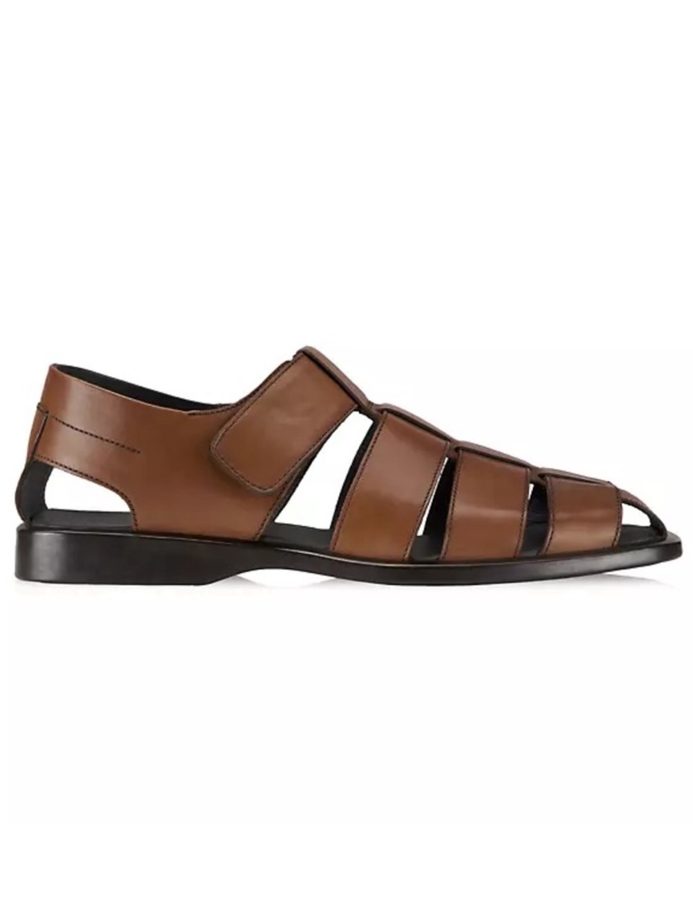 To Boot New York Barbados fisherman sandals in brown leather SZ 42 US 9 Men’s